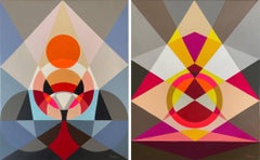 Le moi 16 et 17. Diptyque. De la série Self