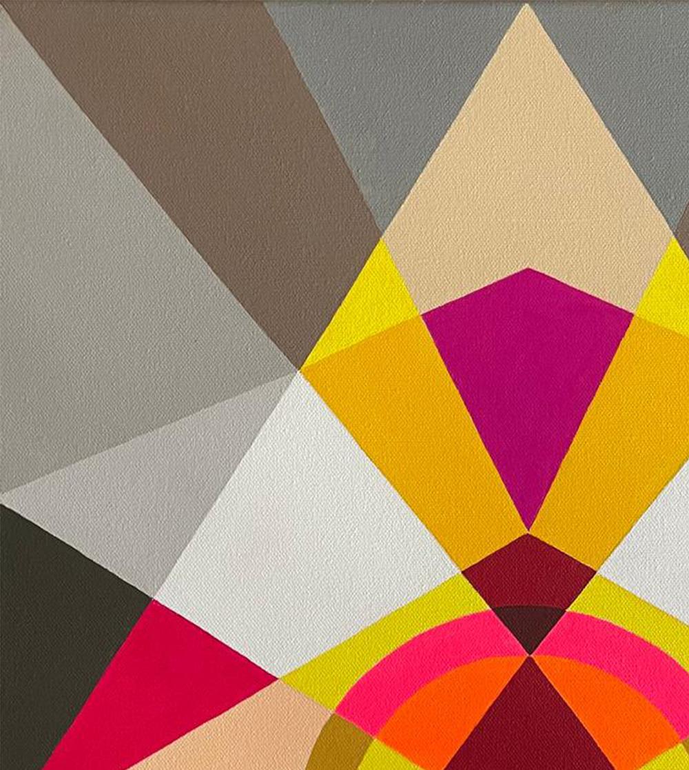 The Self # 17. From The Self Series - Contemporary Painting by Neerja Chandna Peters