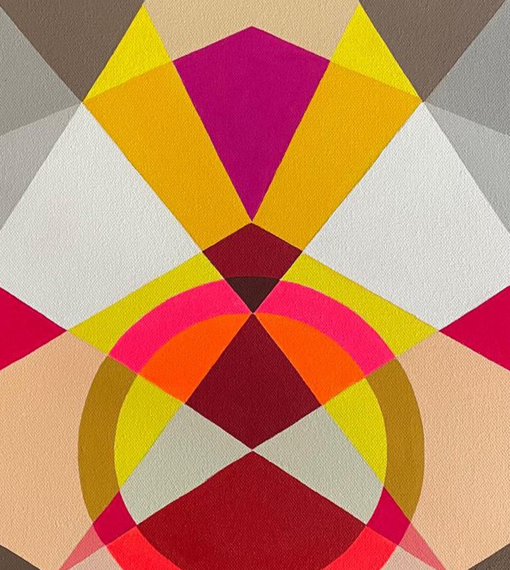 Realising the consciousness or Self is realising the Universe and its Source. Connecting with this light within is also then a path of connecting with the Source. 
The Self series of works celebrates this connection with the Self.

Neerja Chandna