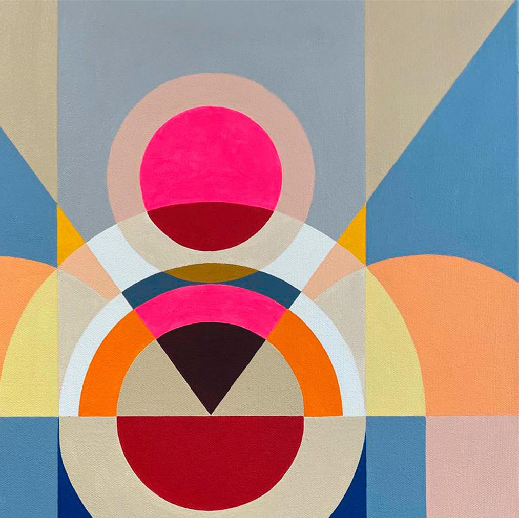 The Self 18. From The Self Series - Painting by Neerja Chandna Peters