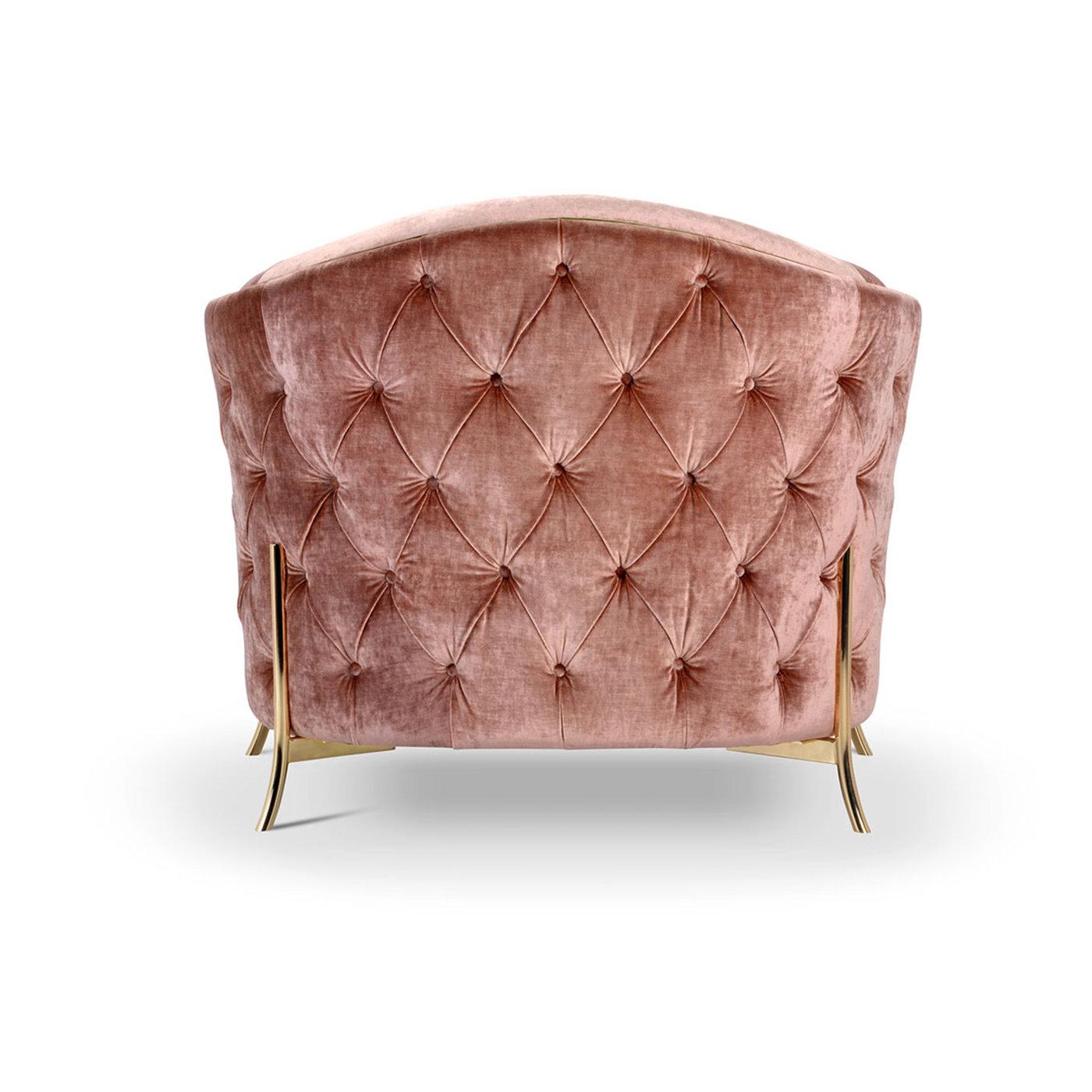 Contemporary Nefele Pink Armchair
