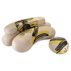 Nefelibata Unique Piece Pouf by Stormo Studio