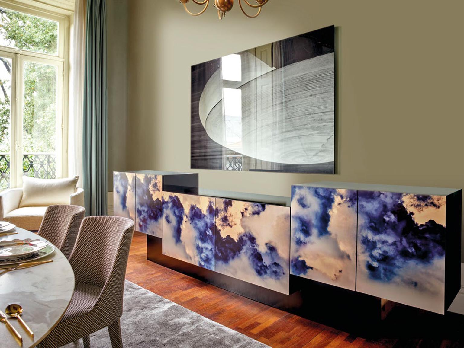 Nefelibato II Contemporary Sideboard with Artistic Intervention by Duarte Guedes For Sale 8
