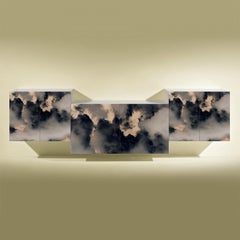 Nefelibato II Contemporary Sideboard with Artistic Intervention by Duarte Guedes
