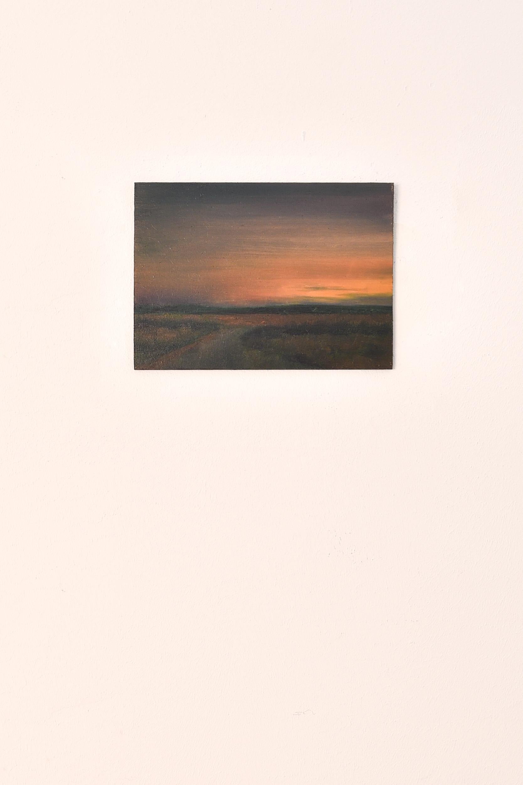 Neide Carreira (Lisbon, Portugal 1992- ):- Untitled triptych, oil on thin wood panel

These paintings are sold as a set. The price of 800 € is the price for the set of 3. 