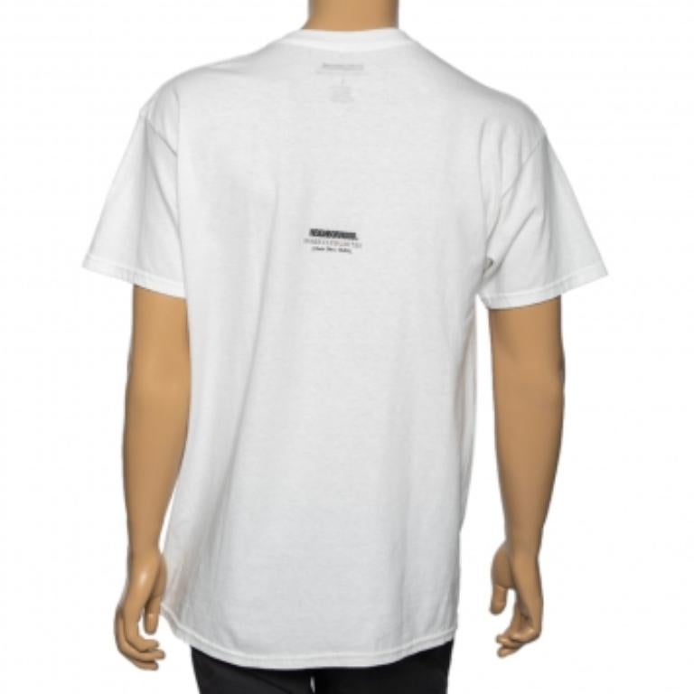 Gray Neighborhood x Image Club Limited N.W.A Print Cotton T-Shirt L For Sale
