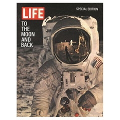 Neil Armstrong Signed Copy of Life Magazine