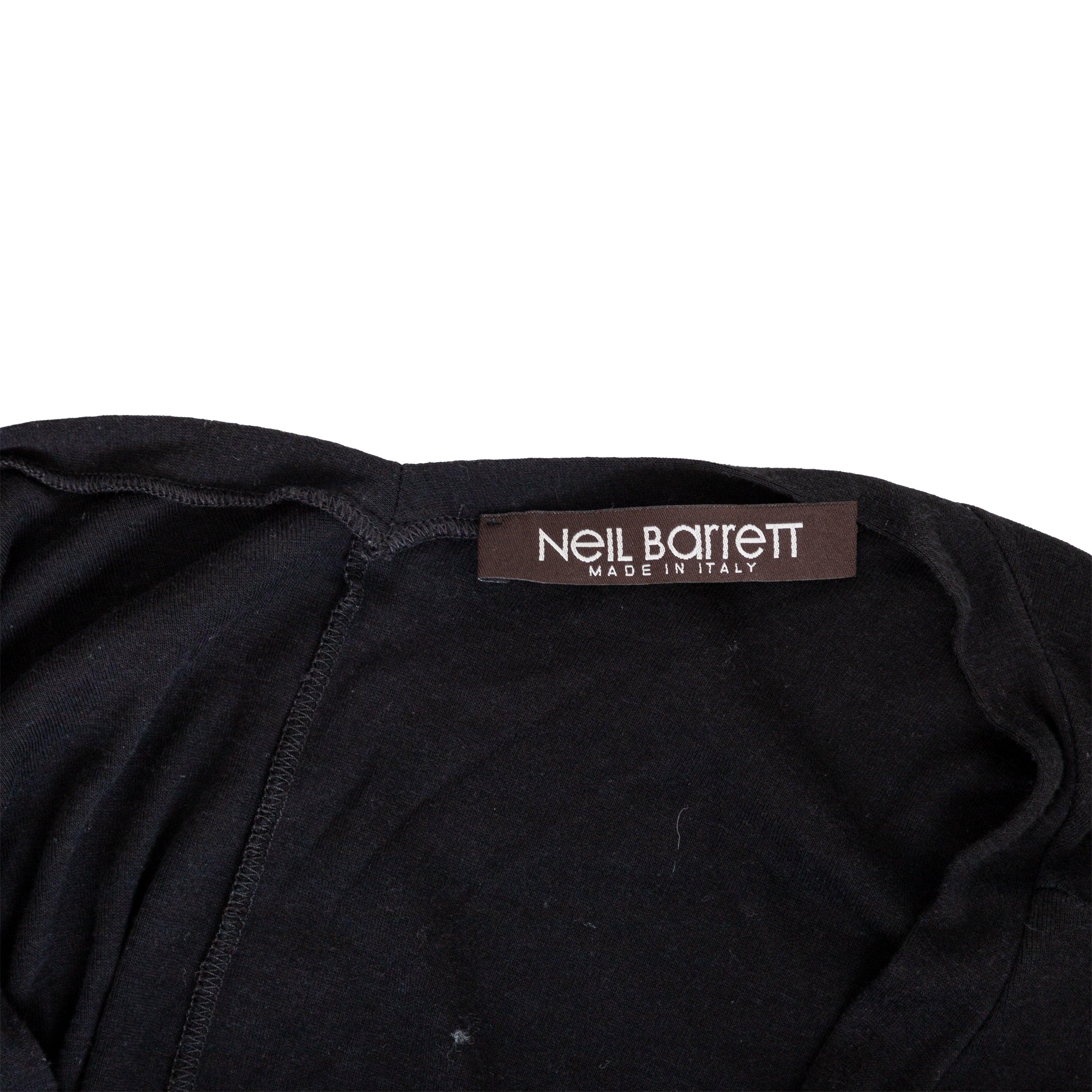 Neil Barrett Schwarzes Oberteil - '00s im Angebot 1