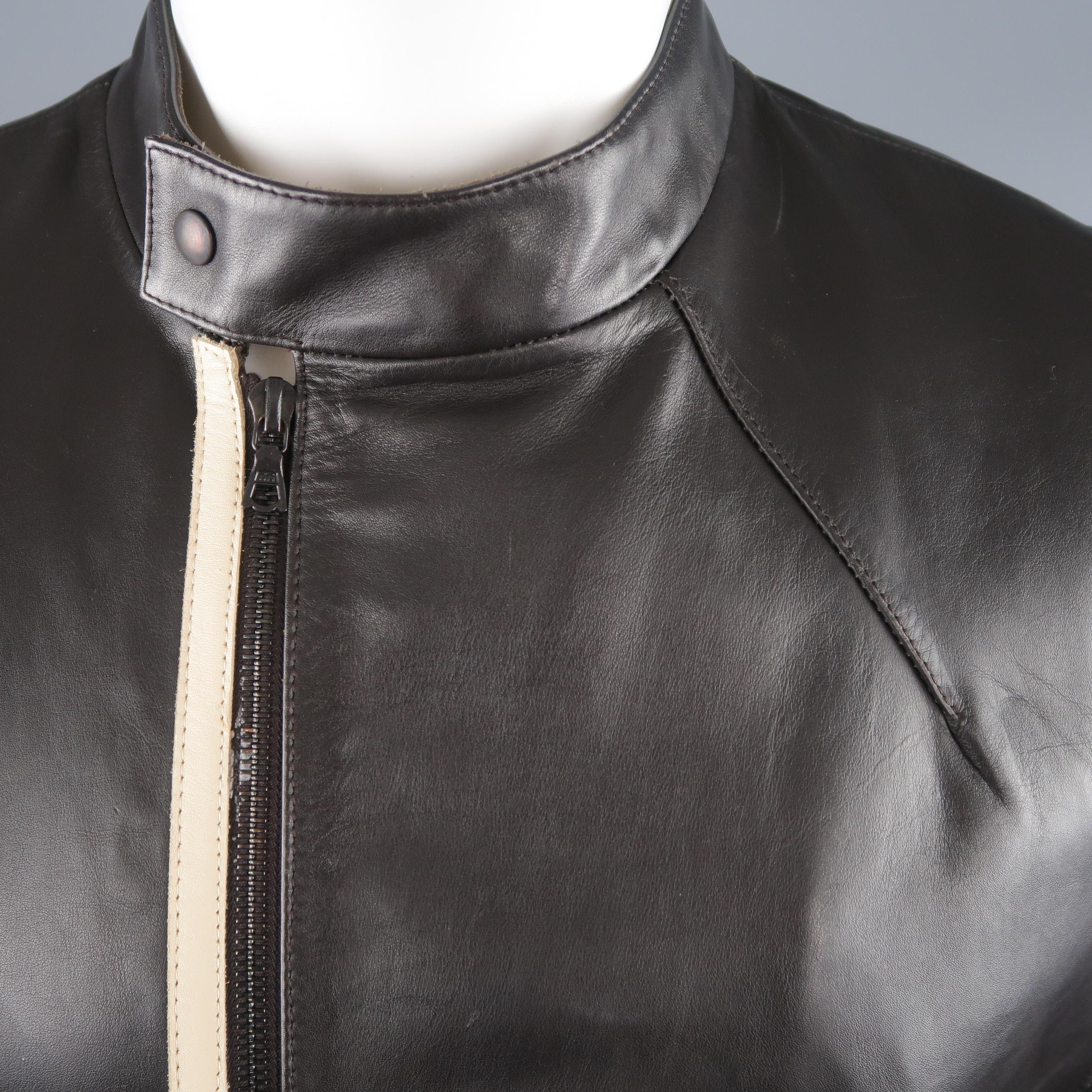 neil barrett leather jacket