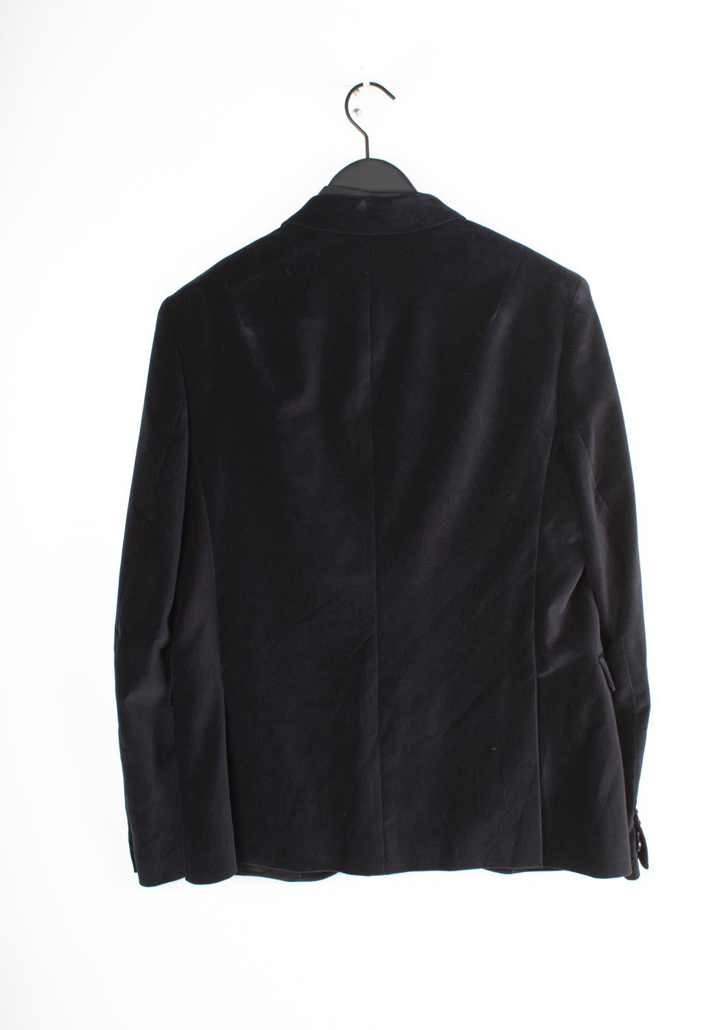 Neil Barrett Herren Jacke Casual Velour Blazer Größe IT52/Groß im Angebot 1
