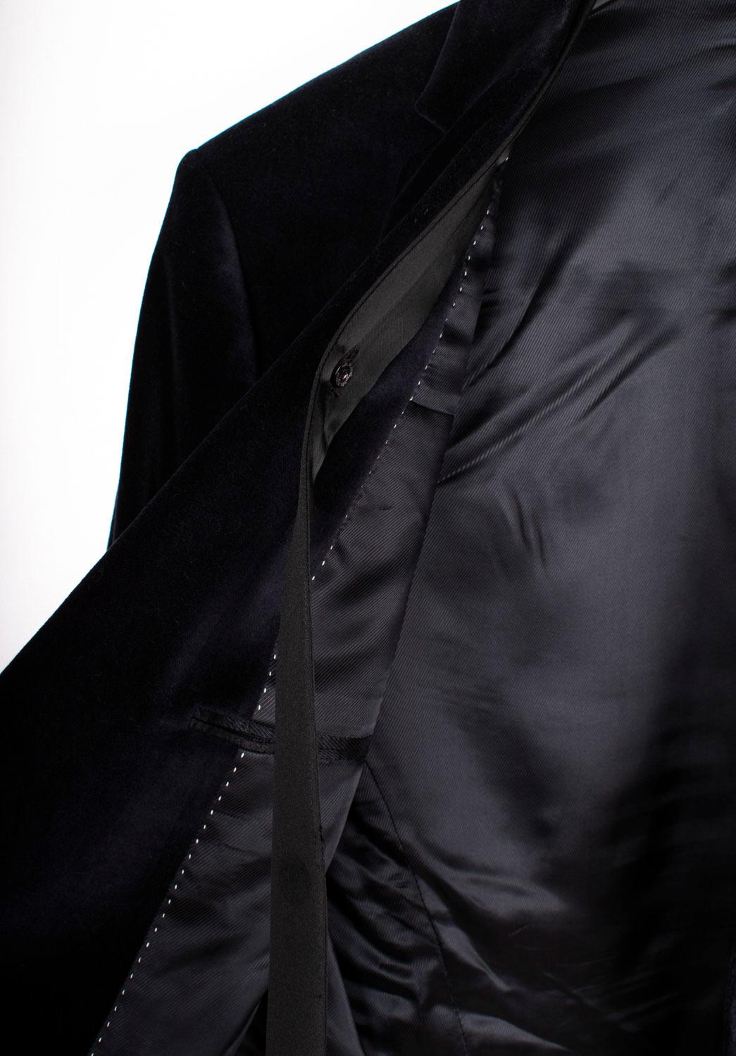 Neil Barrett Herren Jacke Casual Velour Blazer Größe IT52/Groß im Angebot 2