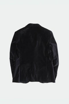 Neil Barrett Men's Velvet Blazer Deep Navy Size IT52 L/XL