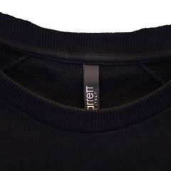 Neil Barrett Printed Sweater in Black Cotton