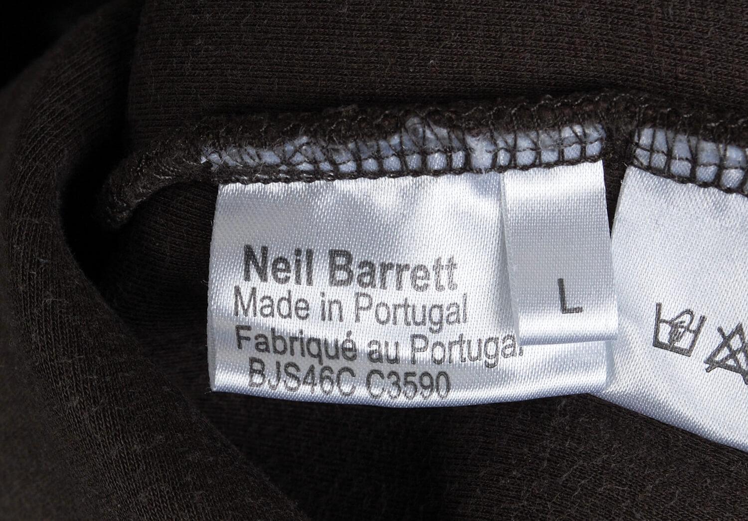 Neil Barrett Pullover Crew Neck Men Heavy Sweatshirt Size L 3