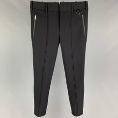 NEIL BARRETT Size 32 Black Tuxedo Dress Pants