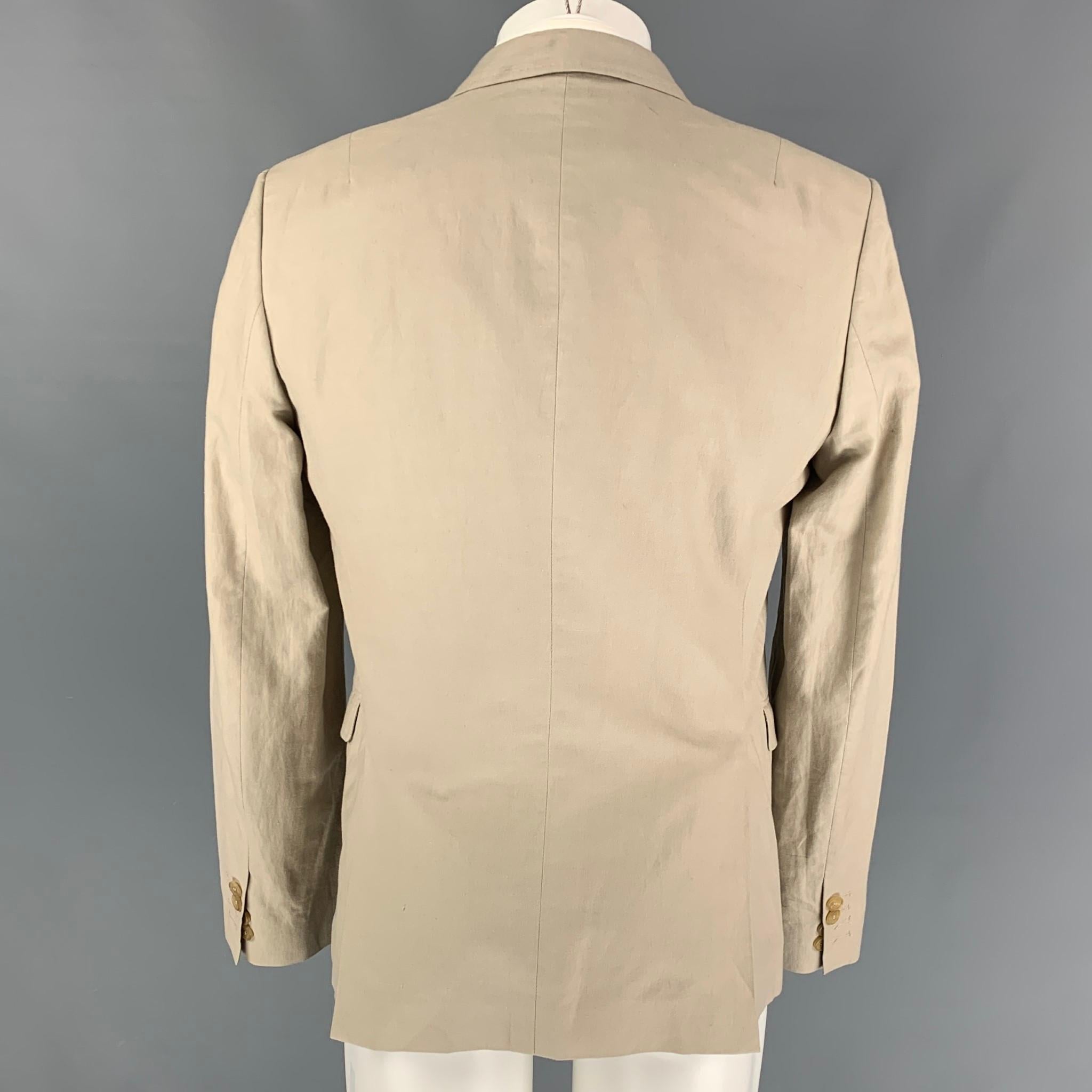 white linen sport coat