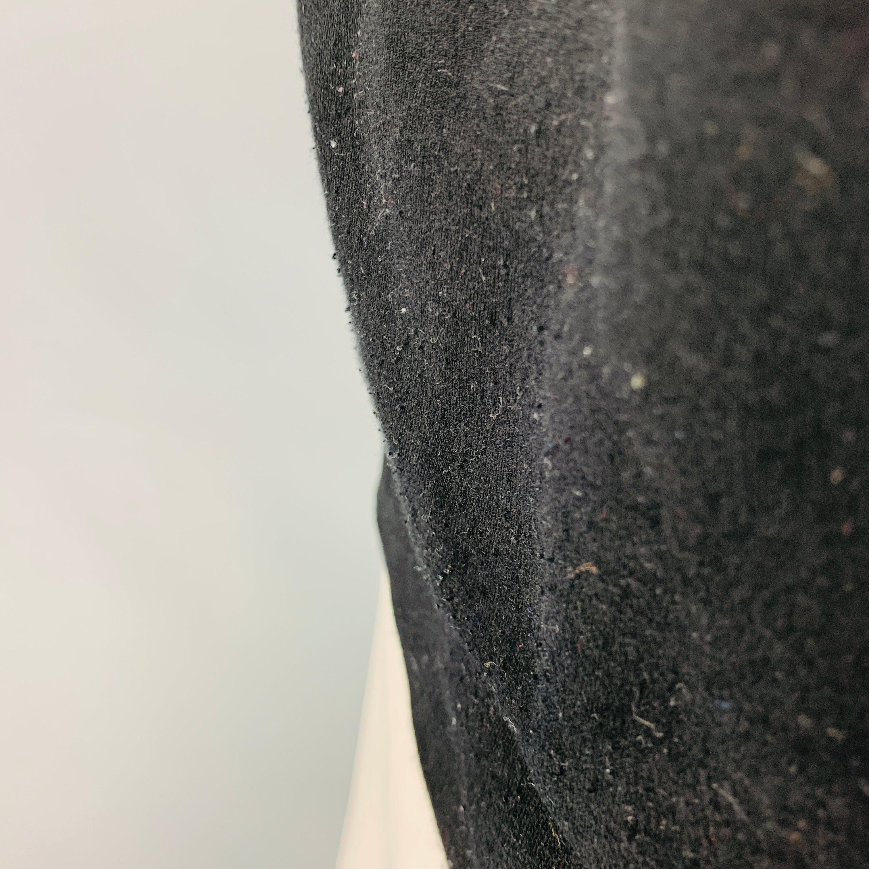 Veste à capuche noire à imprimé multicolore NEIL BARRETT, Taille L Pour hommes en vente