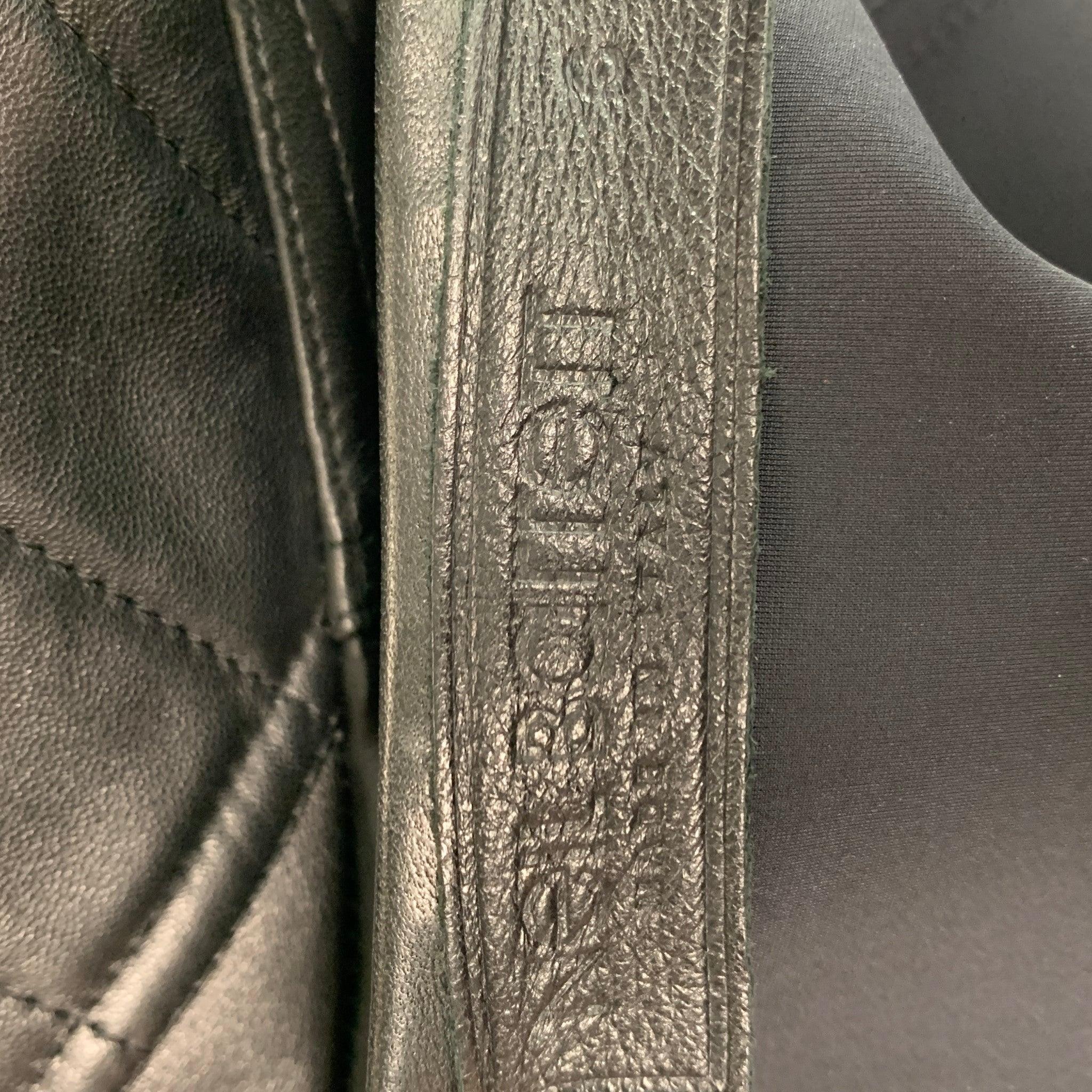 Women's NEIL BARRETT Size S Black Zip Up Jacket For Sale