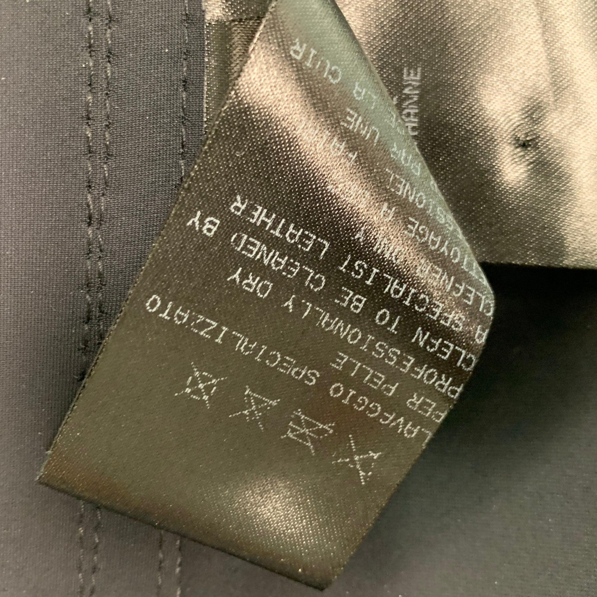 NEIL BARRETT Size S Black Zip Up Jacket For Sale 2