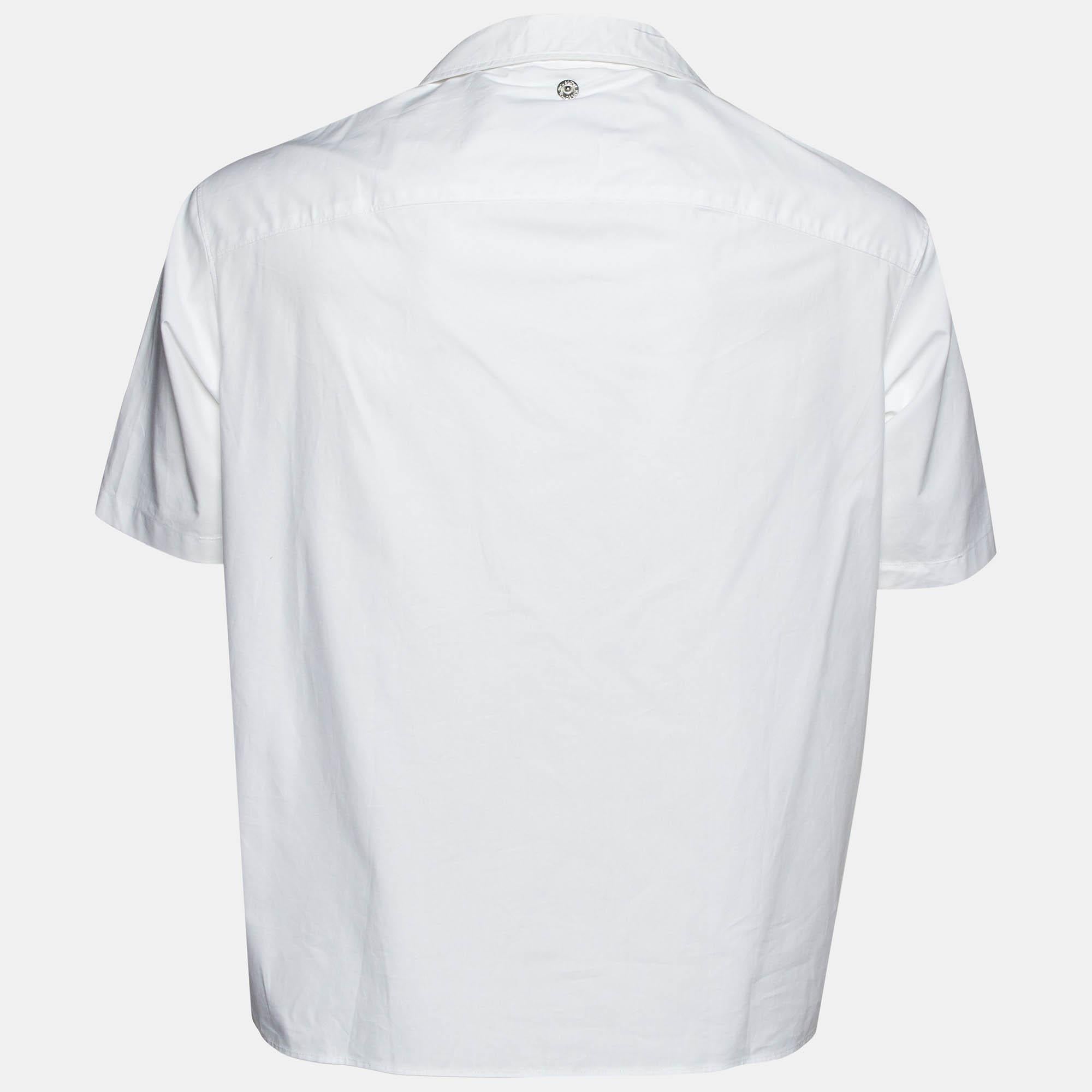 Shirts are an indispensable part of a wardrobe  so this brand brings you a creation that is both versatile and stylish. It has been tailored from quality material in a versatile shade. The shirt is detailed with signature elements and a comfortable