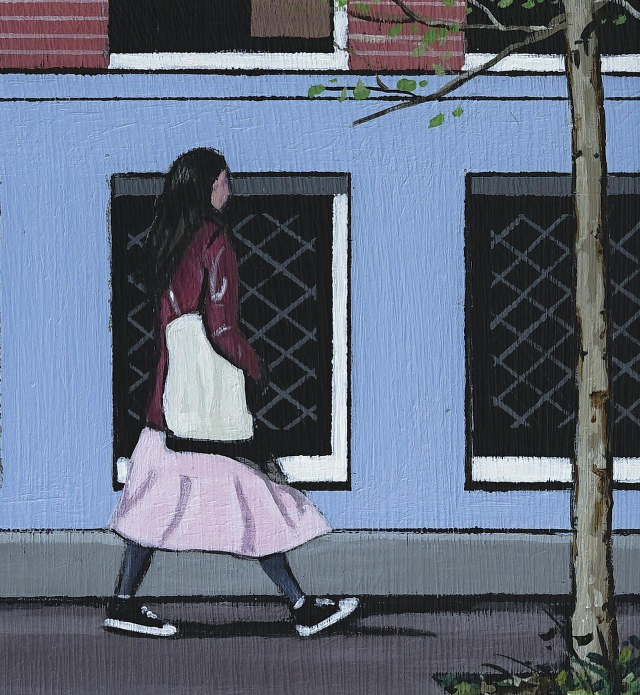 „Amsterdam“ (2023) von Neil Douglas, Original Öl-Stadtlandschaftsgemälde in Öl im Angebot 2