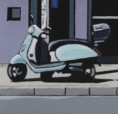 "Berlin" (2023) By Neil Douglas, Original Oil Cityscape Painting