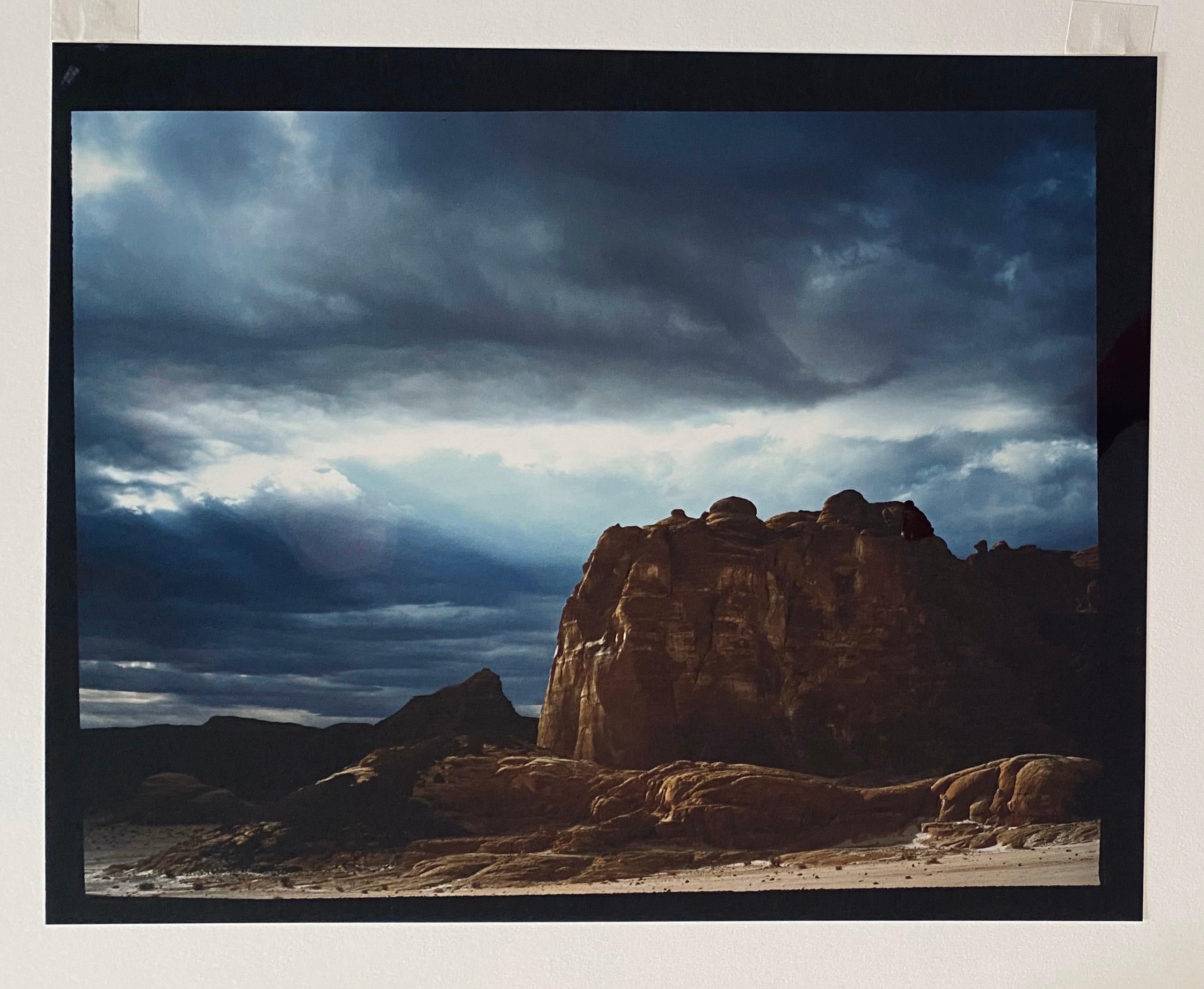 Jebel Zakuf, Sinai, Vintage-Farbfoto Israelis, signiert Cibachrome Fotografie im Angebot 2