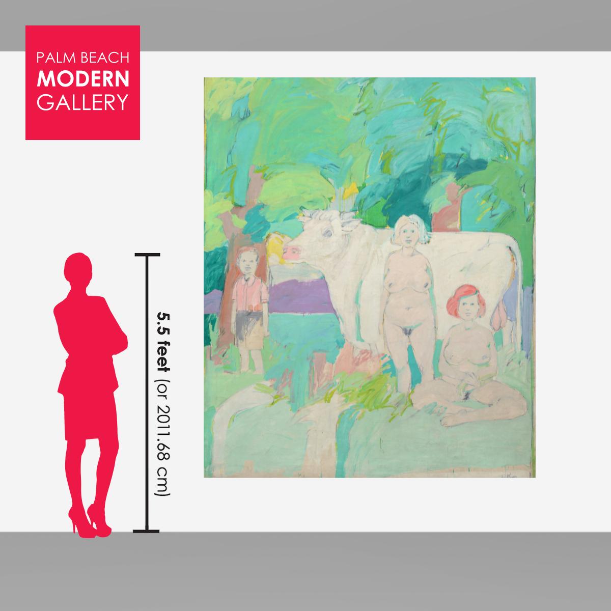 Pintura monumental Neil Gavin Welliver, 94,5 