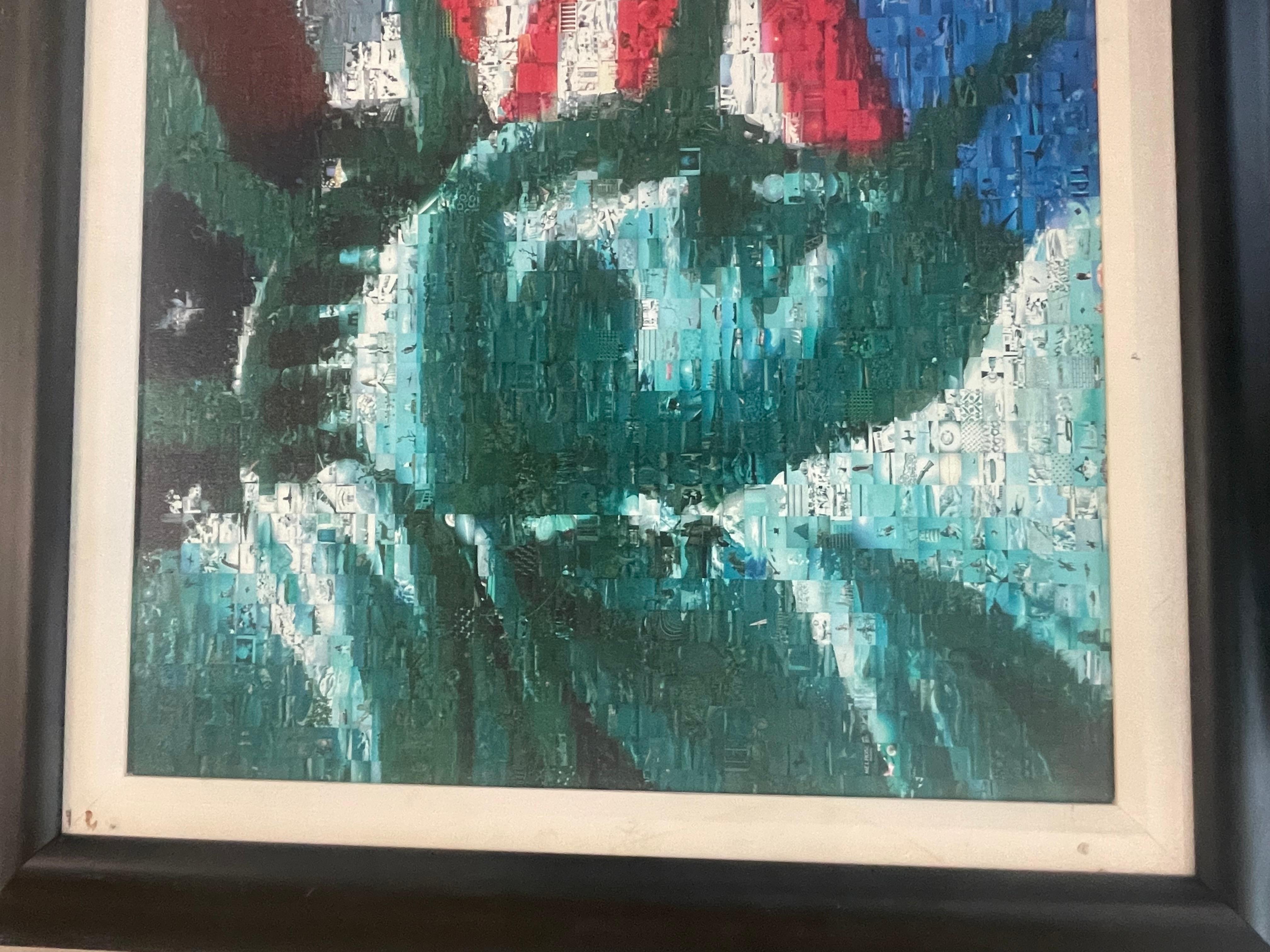 “Statue and flag” For Sale 1