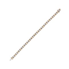 Neil Joseph Diamond Gold Hexagonal Bracelet