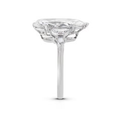 Neil Lane Couture Art Deco Diamond, Platinum Engagement Ring