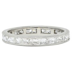 Neil Lane Couture Französisch geschliffener 2,05 CTW Diamant Eternity Channel-Ring