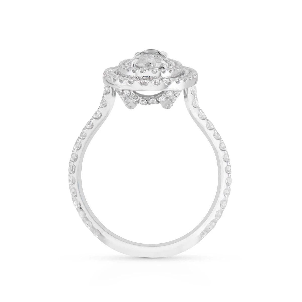 football shaped diamond
