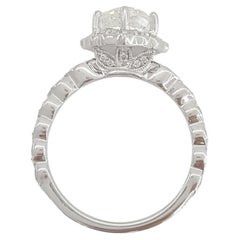 Neil Lane Cushion Cut Diamond Double Halo Ring