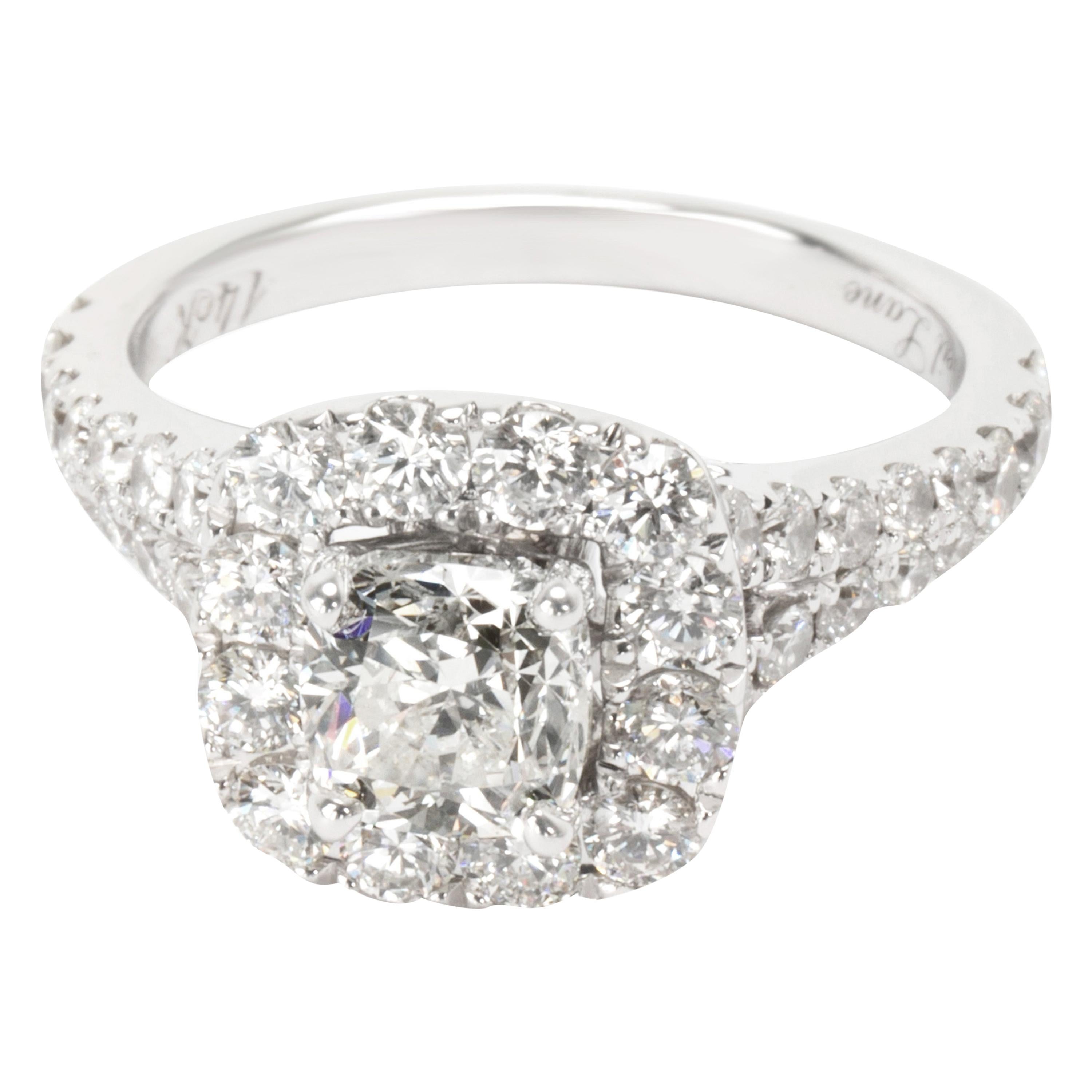 Neil Lane Diamond Engagement Ring in 14 Karat White Gold I I1 '2 1/6 Carat'