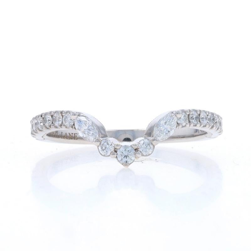Retail Price: $1,599.99

Size: 7 1/4
Sizing Fee: Up 2 sizes for $40 or Down 1 size for $40

Brand: Neil Lane
Style Number:  940661426

Metal Content: 14k White Gold

Stone Information
Natural Diamonds
Carat(s): .37ctw
Cut: Round Brilliant &