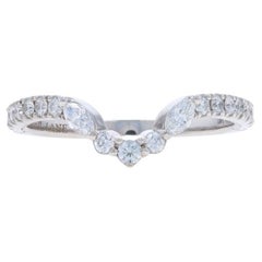 Neil Lane Diamond Enhancer Wedding Band WhiteGold 14k .37ctw GuardRing 940661426