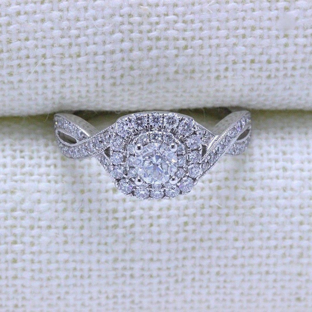 neil lane double halo engagement ring