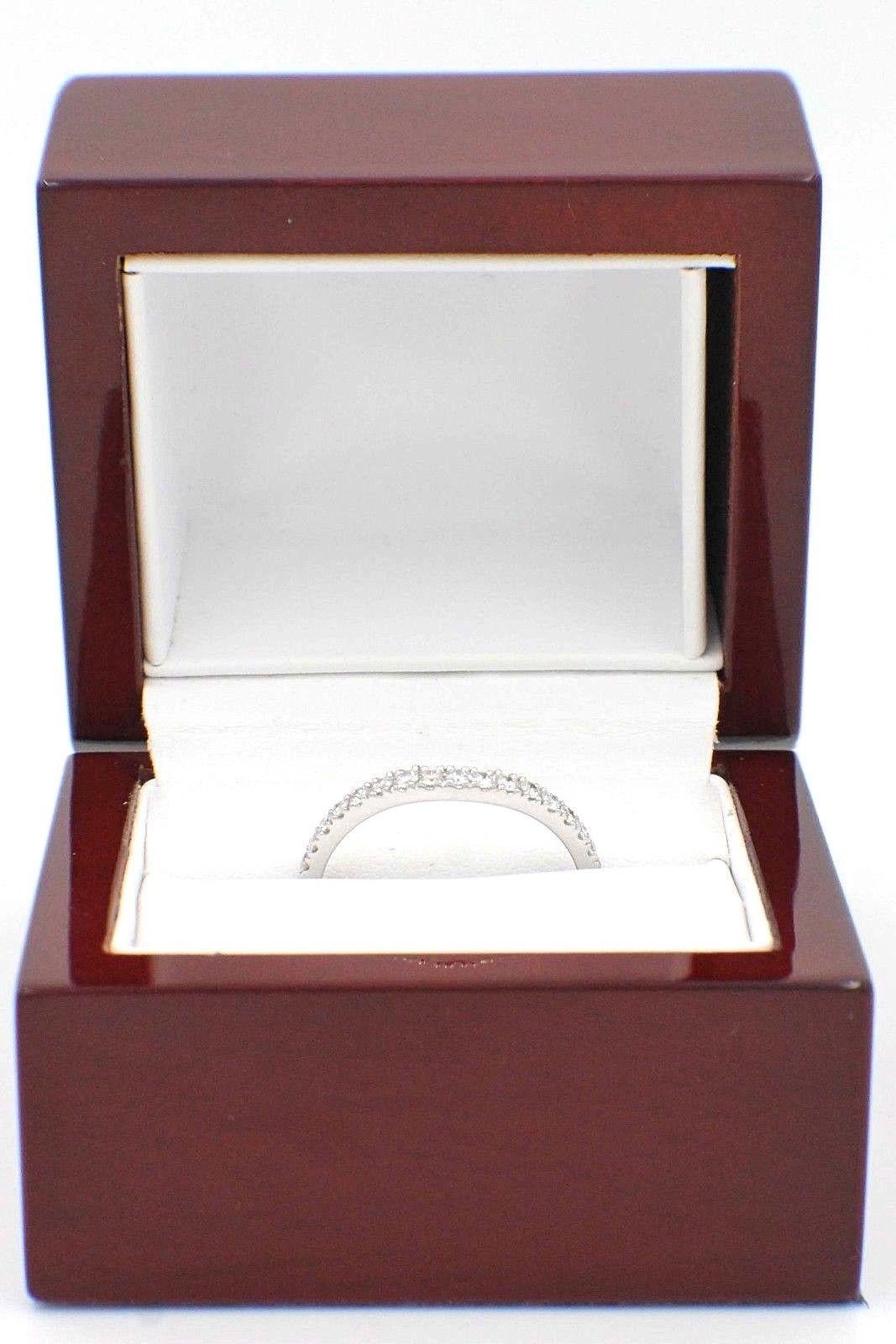 Neil Lane Diamond Wedding Band Contour Ring 1/2 Carat 14 Karat White Gold 1