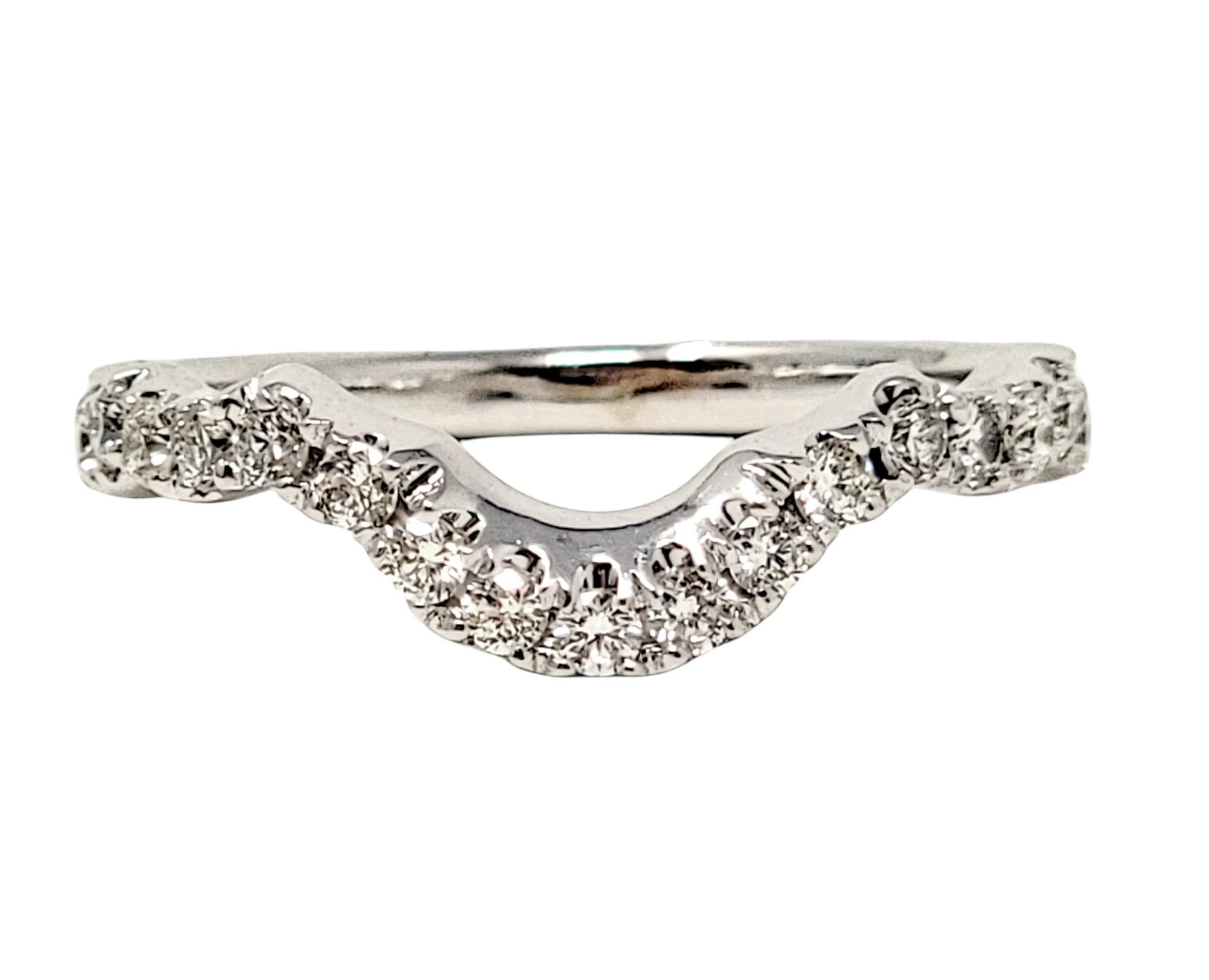 Neil Lane Pear and Round Diamond Halo Wedding Ring Set in 14 Karat White Gold 1