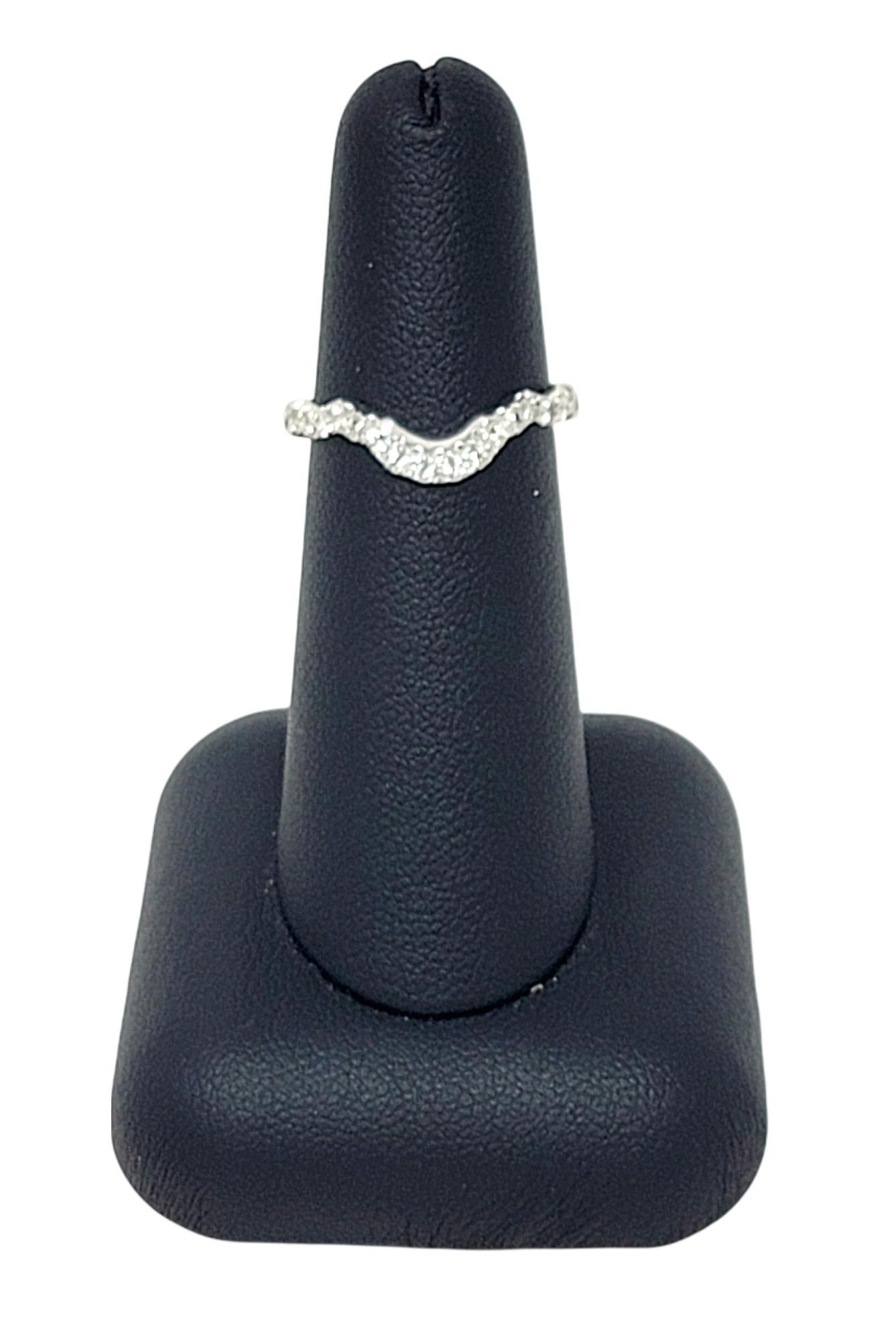 Neil Lane Pear and Round Diamond Halo Wedding Ring Set in 14 Karat White Gold 5