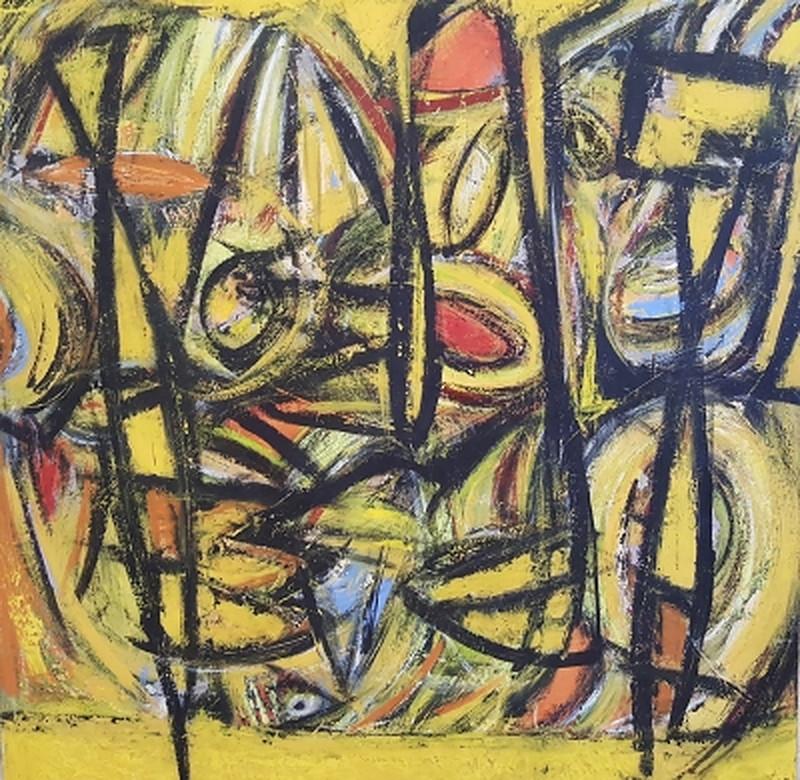 Neil MARSHALL Abstract Painting –  Ich bin verrückt nach dir, 2016 