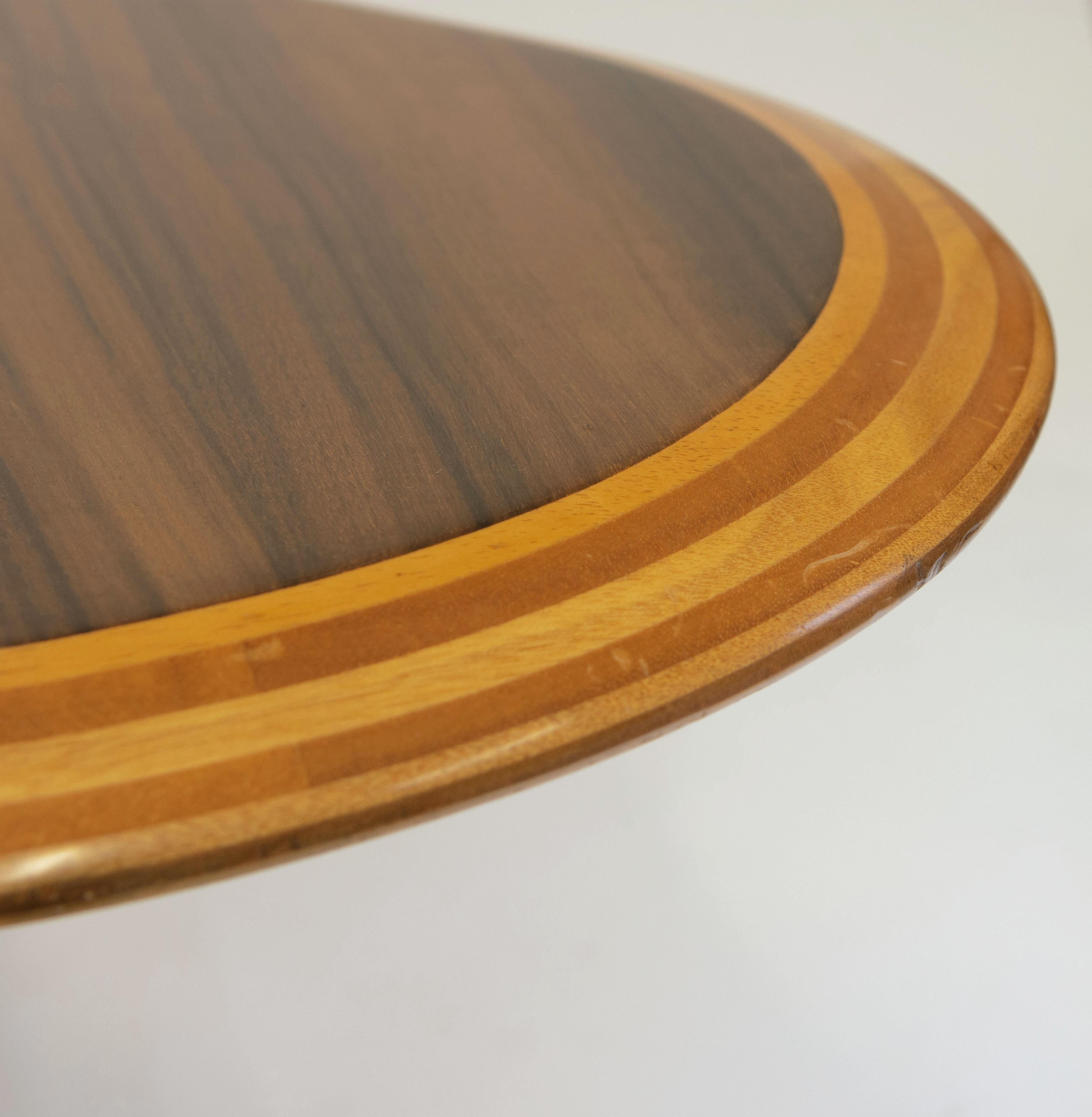Neil Morris Queensland Walnut Cloud Table, 1947 4