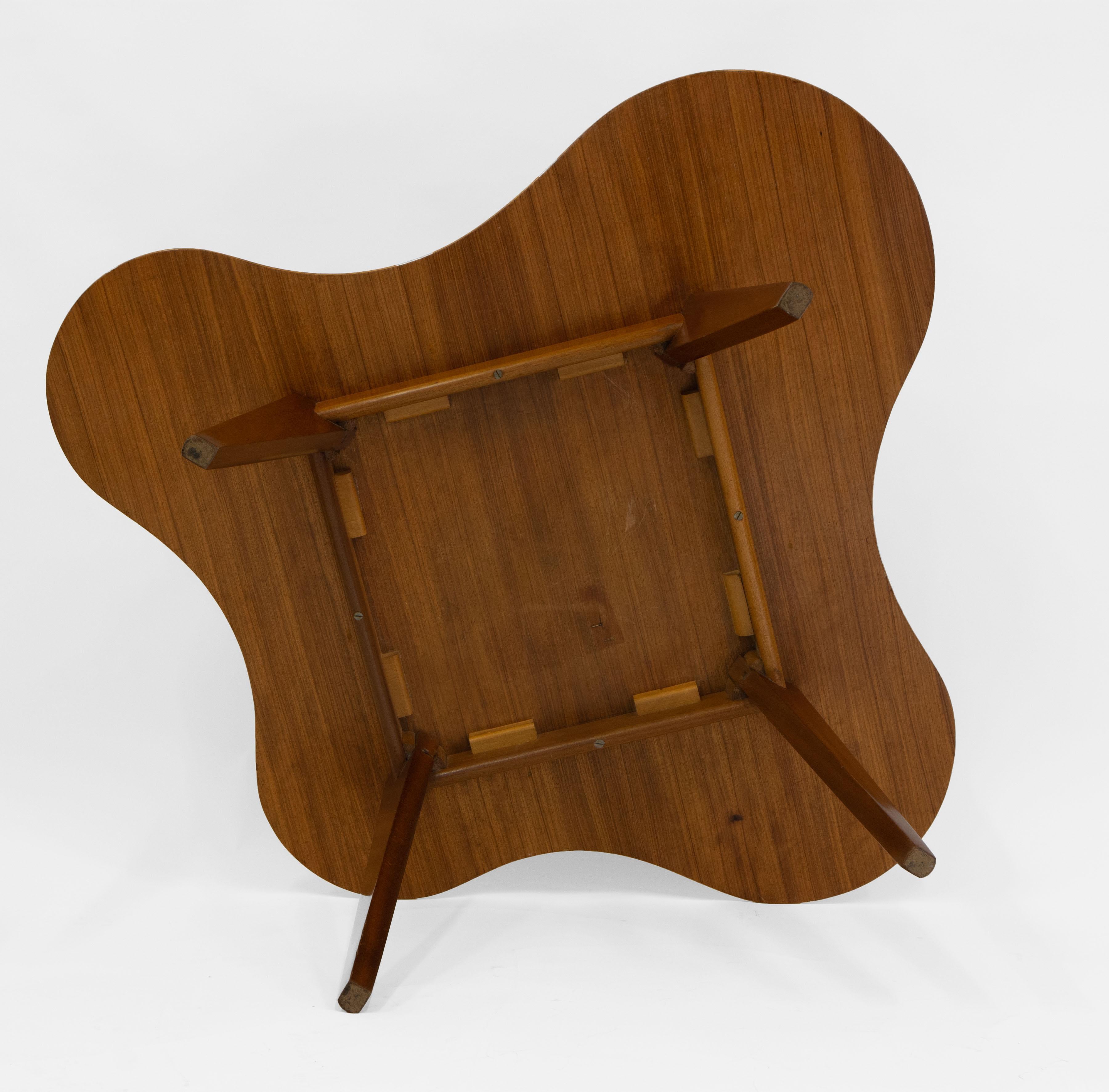 Neil Morris Queensland Walnut Cloud Table, 1947 6