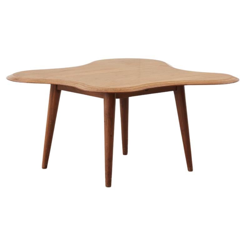 Neil Morris Walnut Cloud Table for Neil Morris of Glasgow, UK, 1947 For Sale