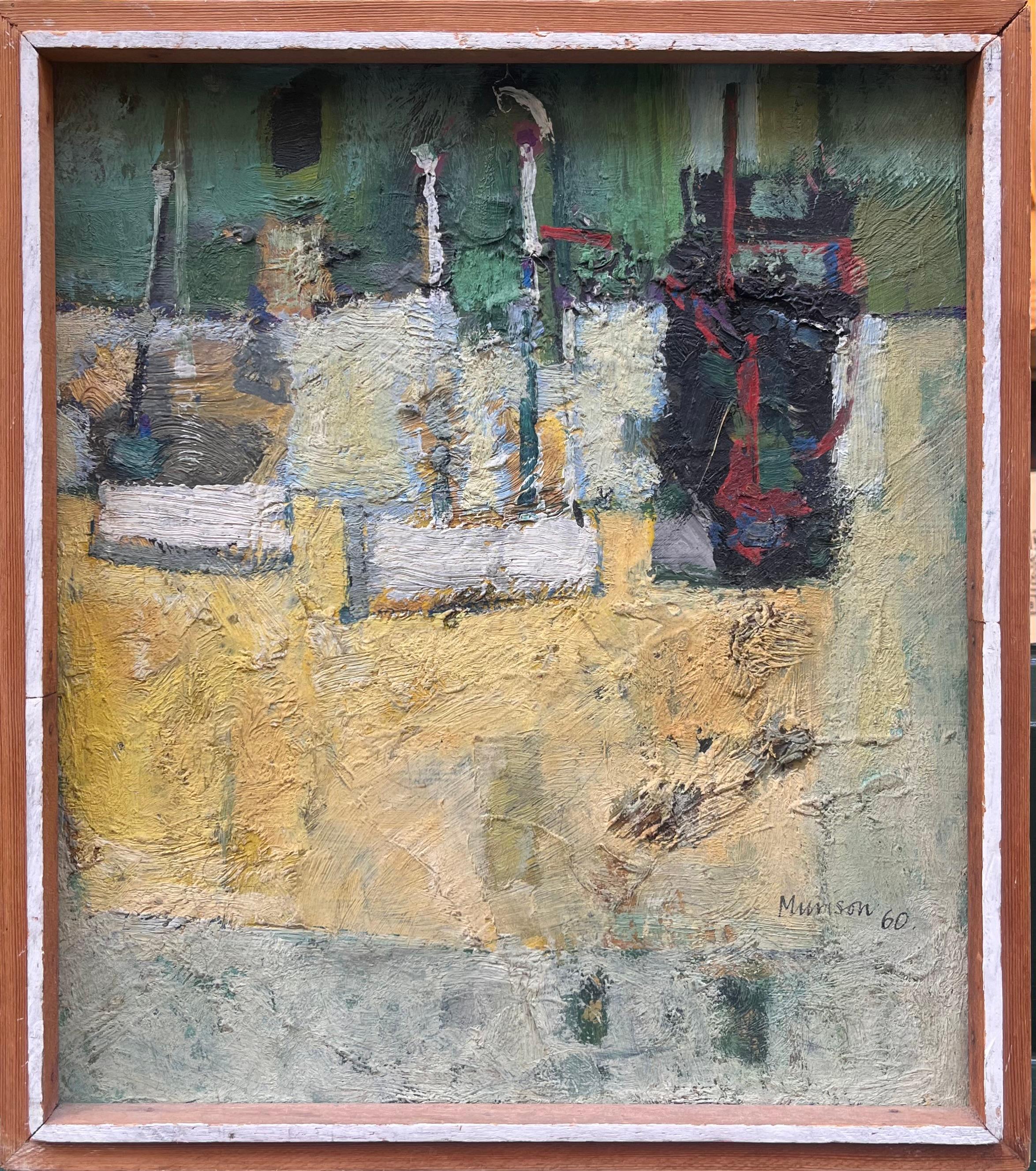 Neil Murison
Abstrakte Boote
1930-2018
Öl auf Karton, signiert und datiert '60' unten rechts
Bildgröße: 12 x 10 1/2 Zoll (30,6 x 26,7 cm)
Original-Rahmen

Abstrakte Boote
Regulärer Preis
£400.00
Neil Murison
Abstrakte Boote
1930-2018
Öl auf Karton,