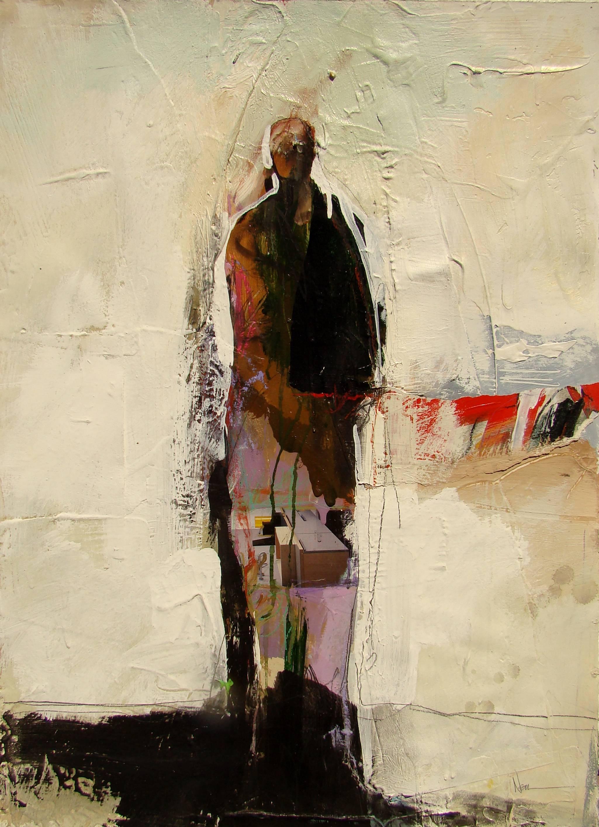 Neil Nagy Figurative Painting - Cliff