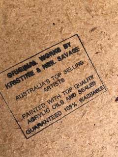 Melbourne Australia - Orange Cityscape