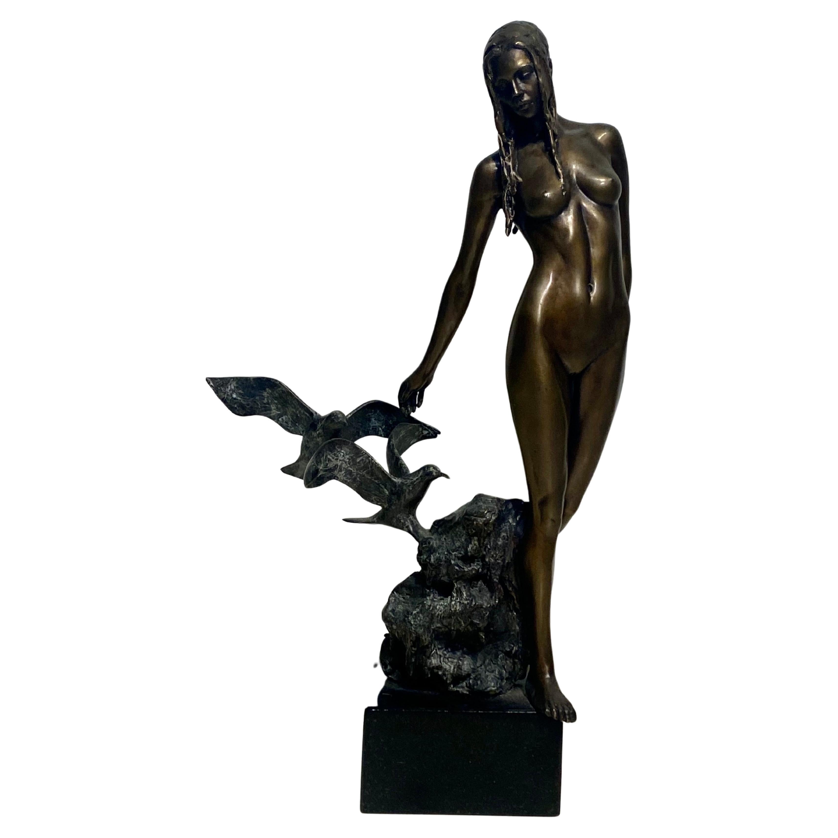 Neil Welch. "Galatia" A Limited Edition of 9 Bronze Sculpture 7/9 For Sale