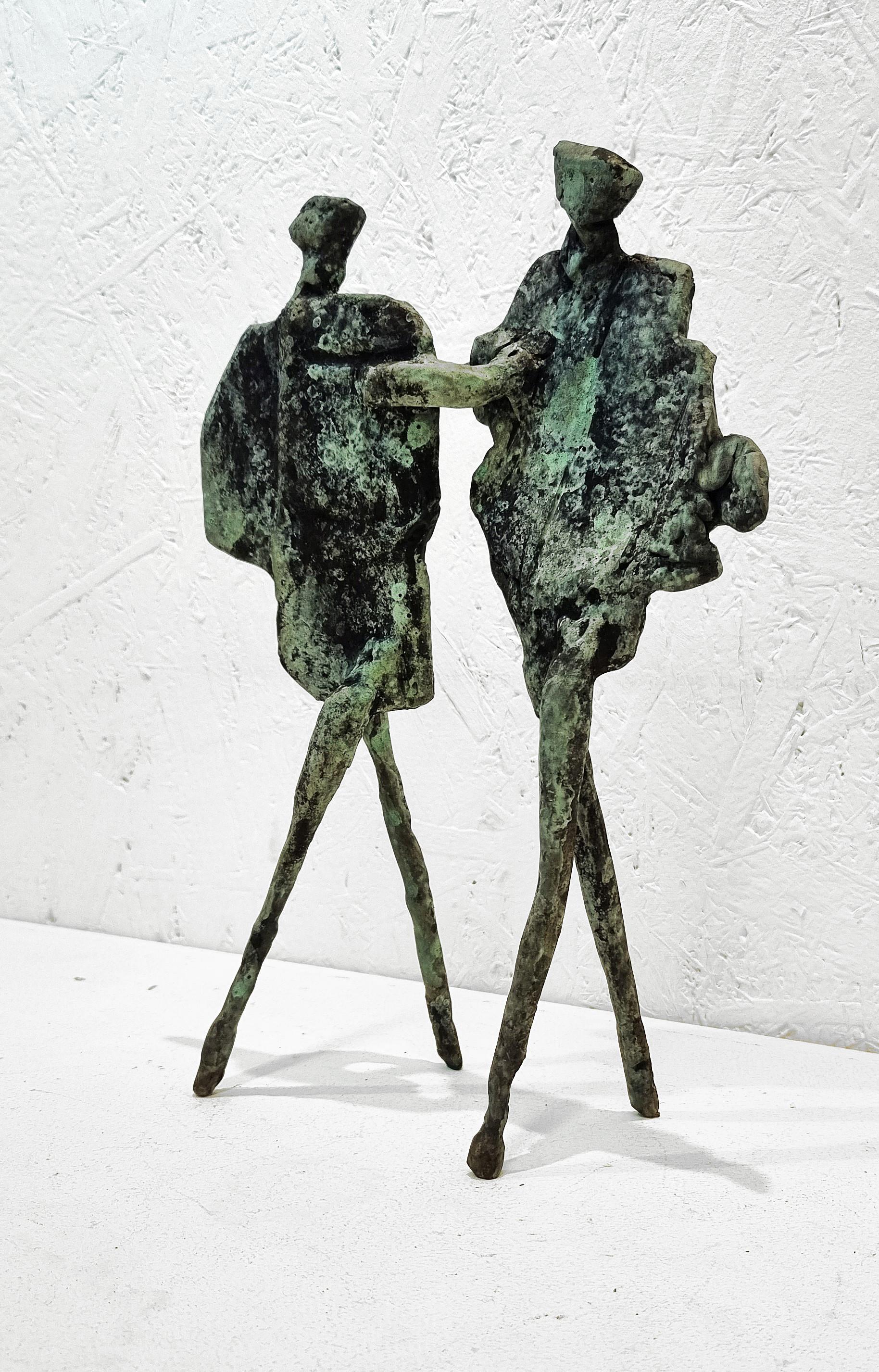 La danza revisitada de Neil Wood Escultura figurativa contemporánea de bronce en venta 2